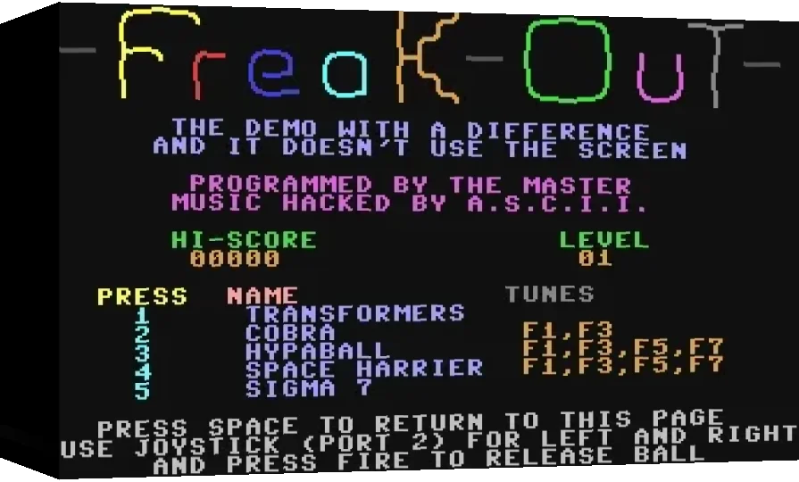 Freak Out — box-3D (WOR)