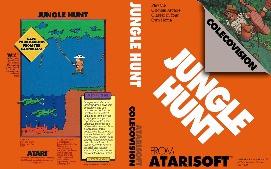 Jungle Hunt — box-texture (US)