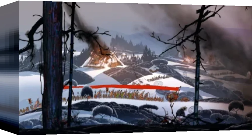 Banner Saga, The — box-3D (WOR)