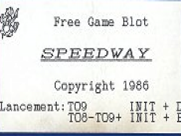 Speedway — support-texture (CUS)
