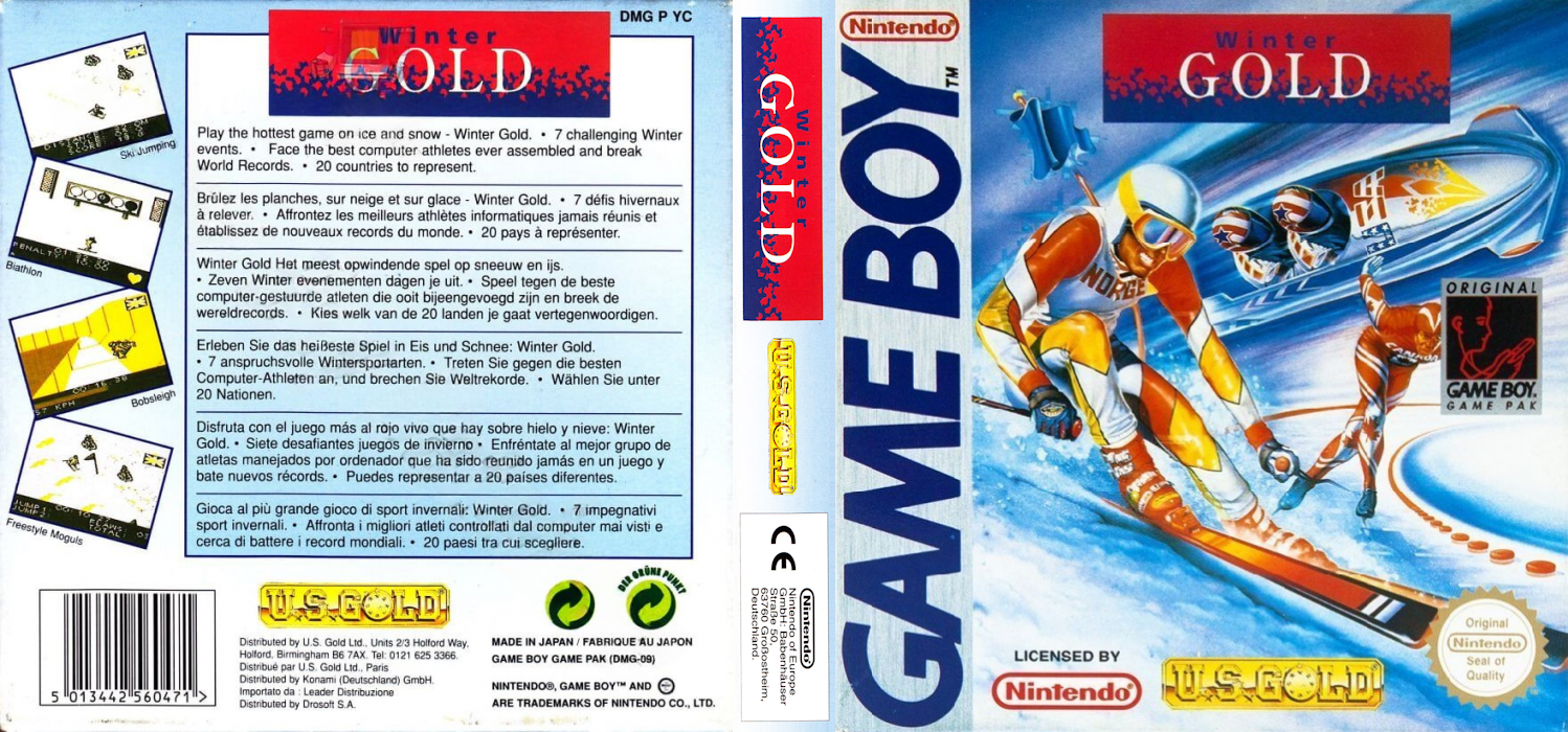 Xvii Olympic Winter Games, The - Lillehammer 1994 — box-texture (EU)