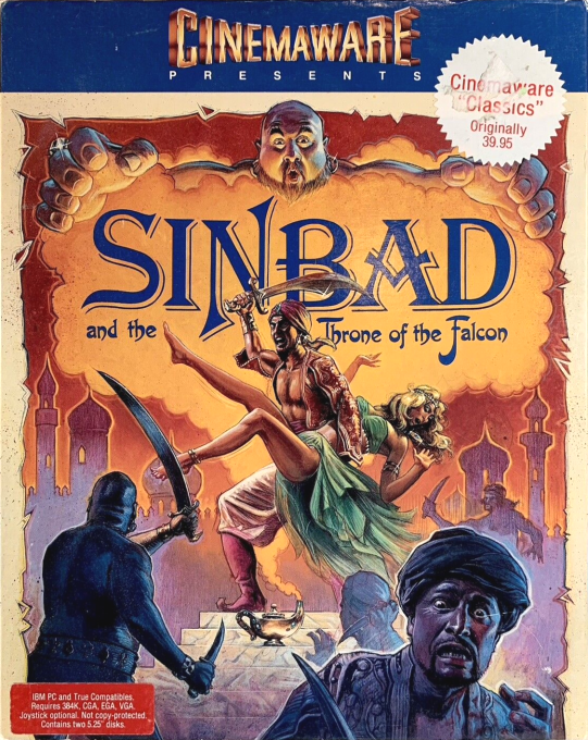 Sinbad And The Throne Of The Falcon box art