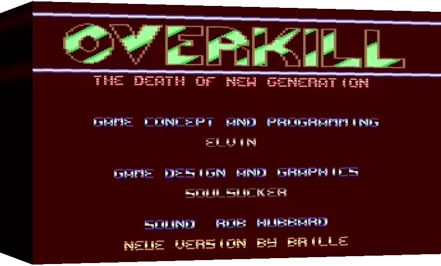 Overkill : The Death of New Generation — box-3D (WOR)