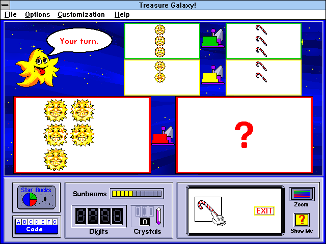 Treasure Galaxy! — ss (WOR)