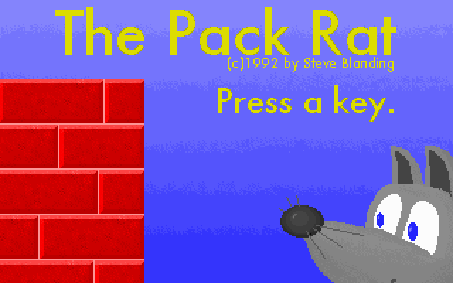 Pack Rat, The — sstitle (WOR)