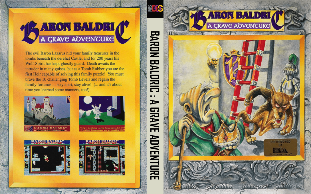 Baron Baldric - A Grave Adventure — box-texture (EU)