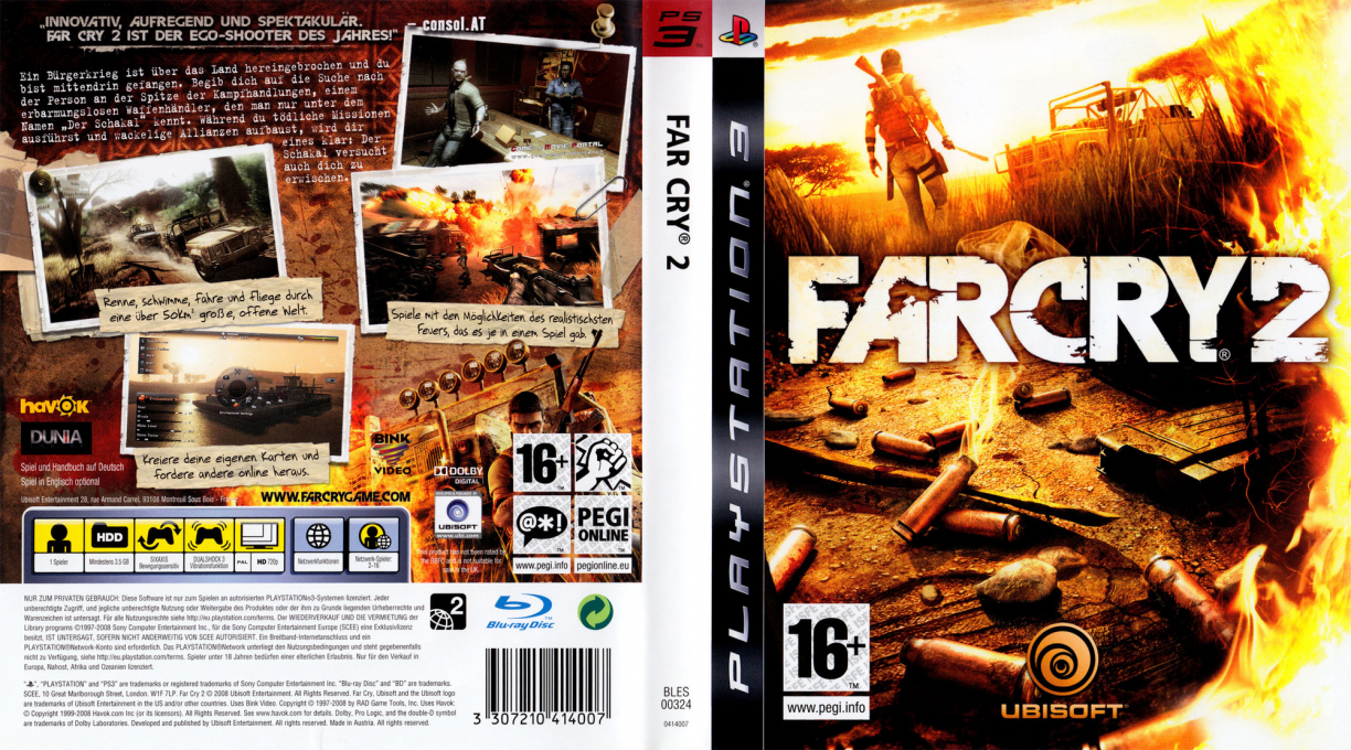 Far Cry 2 — box-texture (DE)
