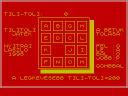 Abc-s Tili-toli — ss (WOR)