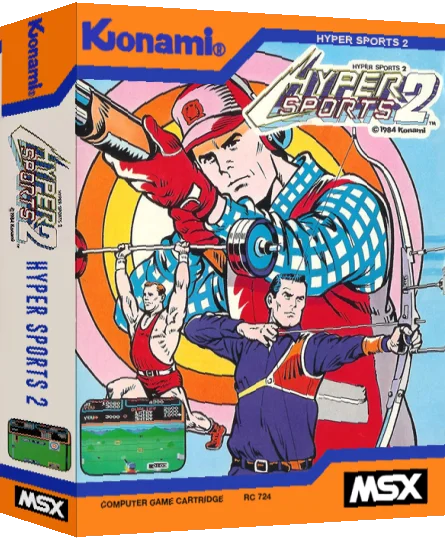 Hyper Sports 2 — box-3D (EU)