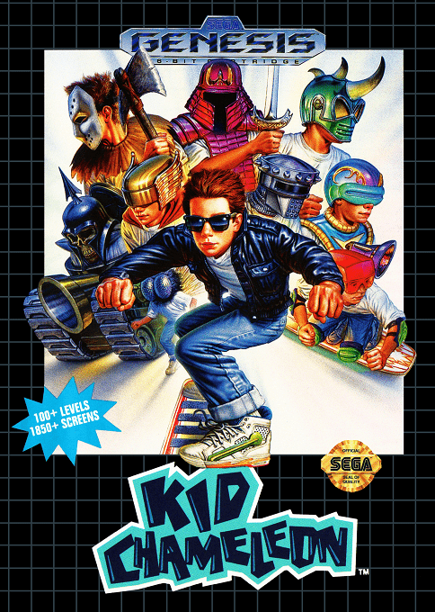 Kid Chameleon box art