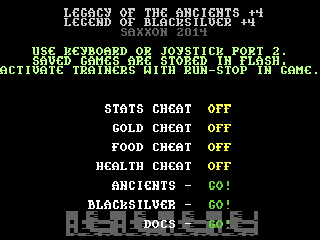 Legacy Of The Ancients + Legend Of Blacksilver, The — ss (WOR)