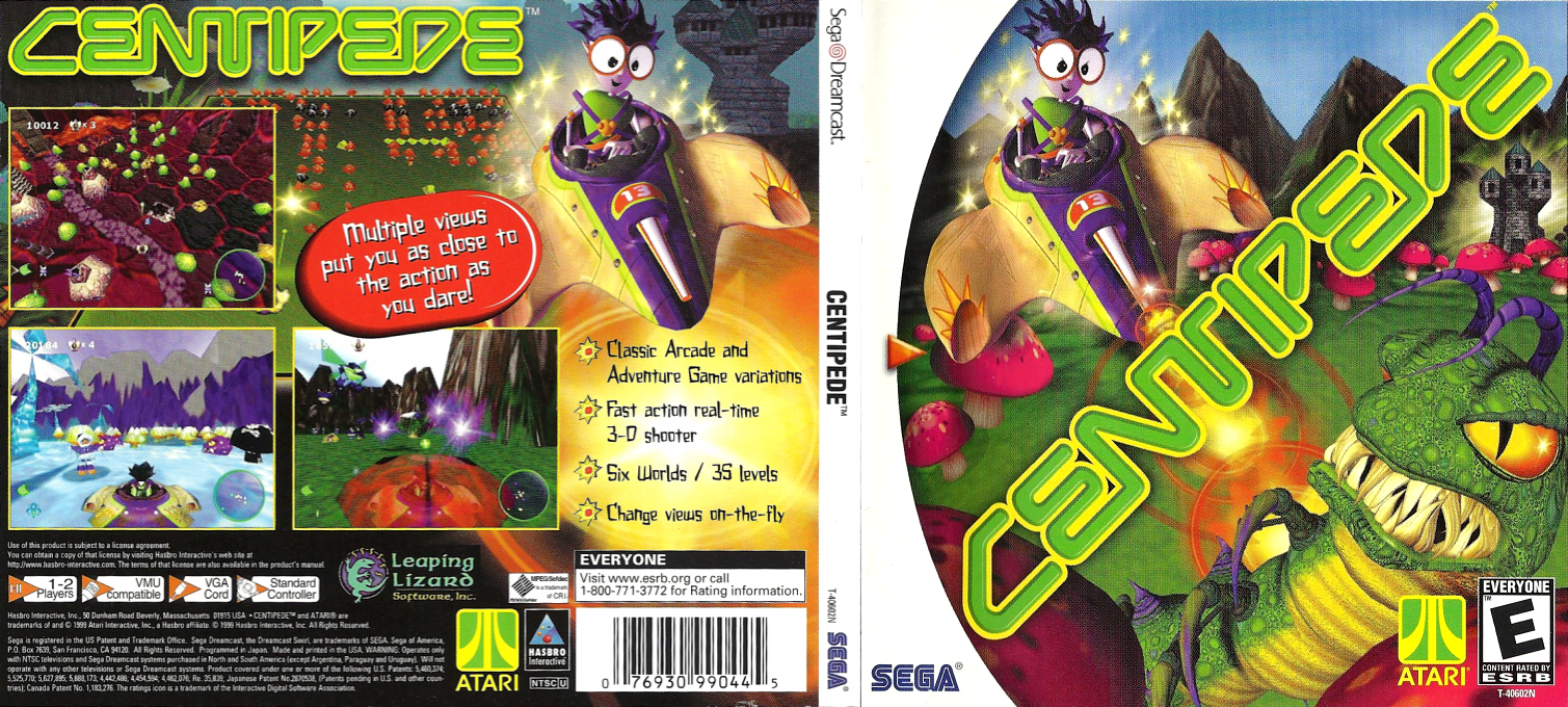 Centipede — box-texture (US)