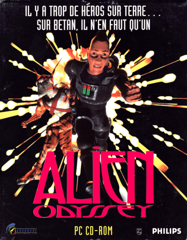 Alien Odyssey — box-2D (FR)