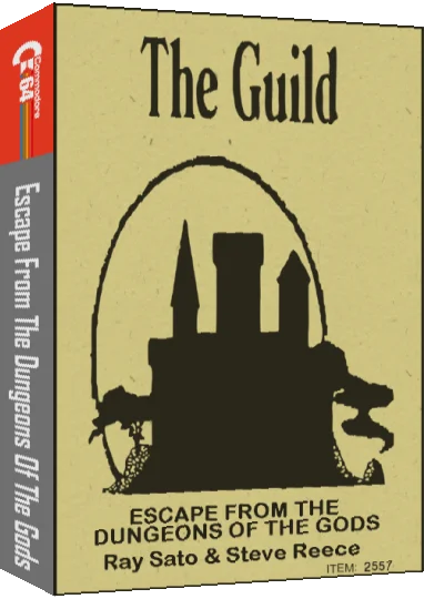 Escape from the Dungeons of the Gods — box-3D (CUS)