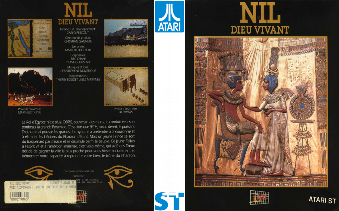 Day Of The Pharaoh — box-texture (FR)