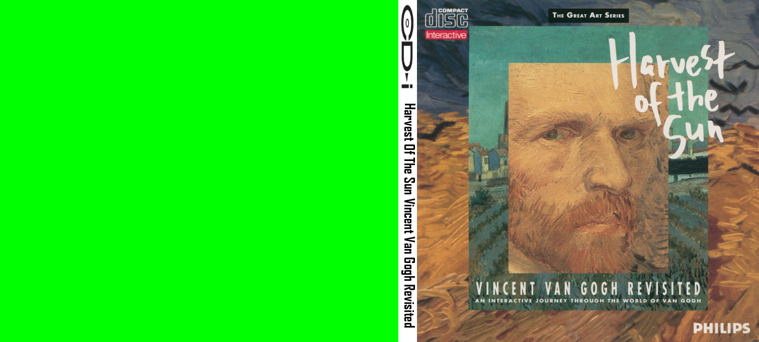 Harvest Of The Sun Vincent Van Gogh Revisited — box-texture (US)