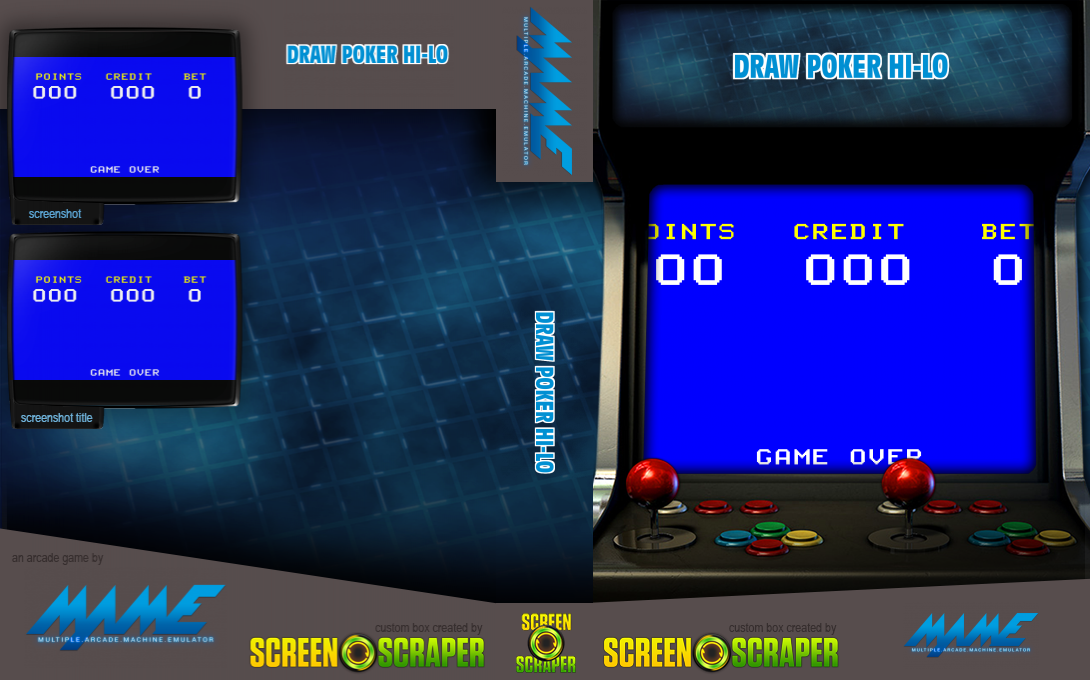 Draw Poker Hi-lo — box-texture (SS)