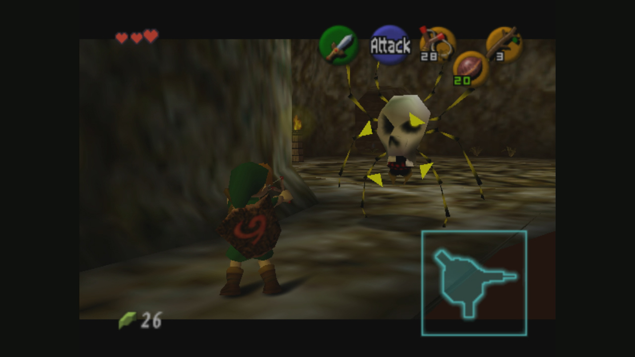 Legend of Zelda - Ocarina of Time, The — ss (WOR)