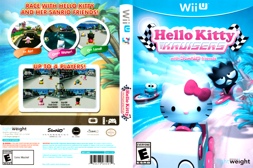 Hello Kitty Kruisers — box-texture (US)