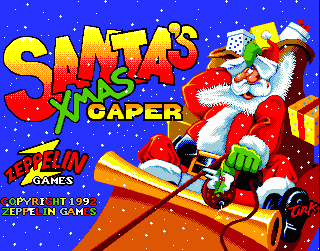 Santa's Xmas Caper — sstitle (WOR)