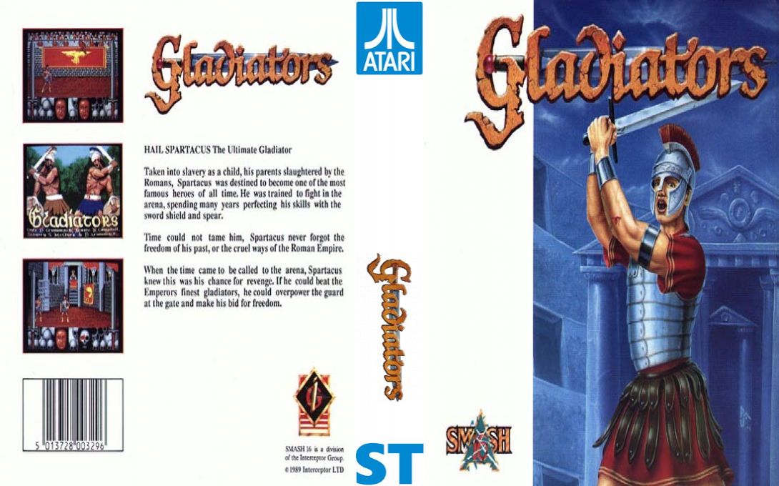 Gladiators — box-texture (EU)