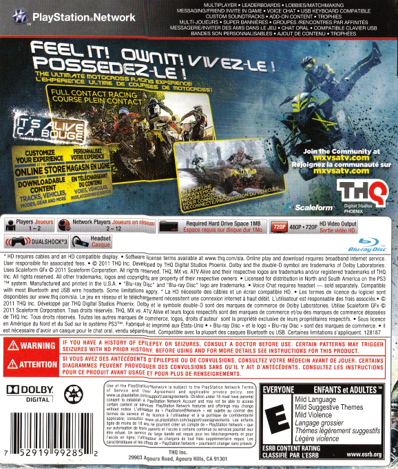 MX vs. ATV Alive — box-2D-back (CA)