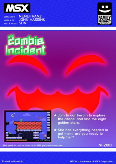 Zombie Incident — box-2D-back (WOR)