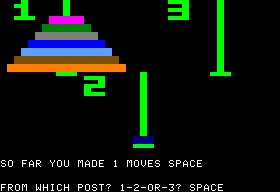 Towers of Hanoi — ss (WOR)
