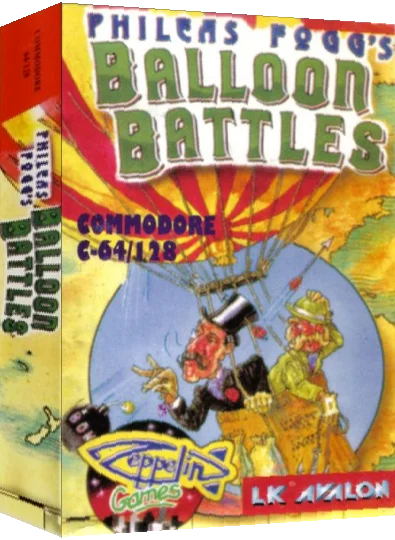 Phileas Fogg's Balloon Battles — box-3D (EU)