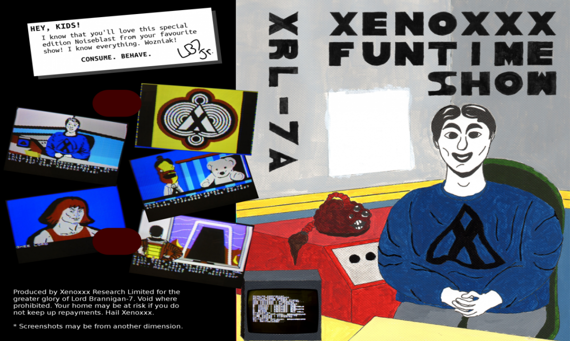 Xenoxxx Funtime Show — box-texture (EU)
