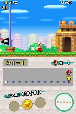New Super Mario Bros : Hurry Up Mario Bros — ss (WOR)