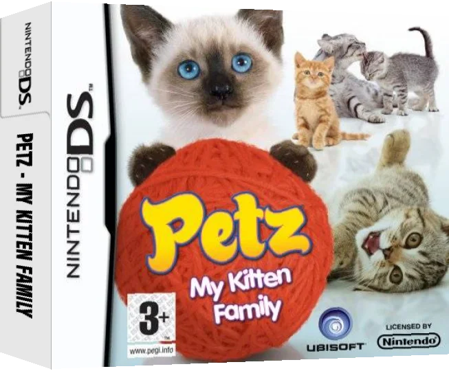 Petz - My Kitten Family — box-3D (EU)