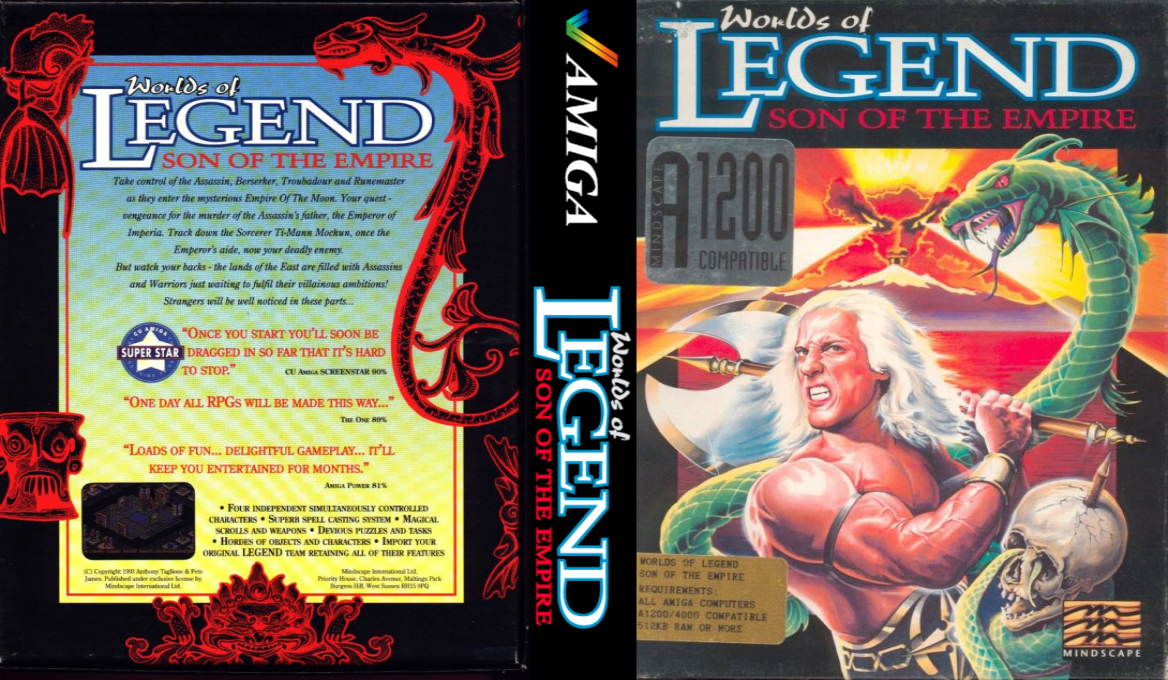 Worlds of Legend - Son of the Empire — box-texture (EU)