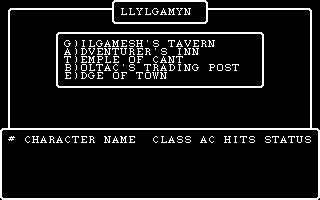 Wizardry - Knight of Diamonds - The Second Scenario — ss (US)