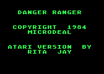 Danger Ranger — sstitle (WOR)