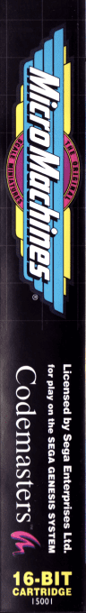 Micro Machines — box-2D-side (US)