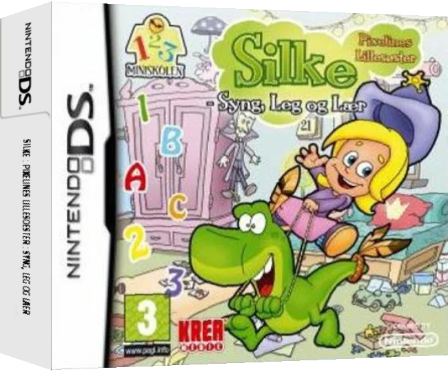 Silke - Pixelines Lillesoester - Syng, Leg og Laer — box-3D (EU)