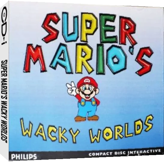 Super Mario's Wacky Worlds — box-3D (WOR)