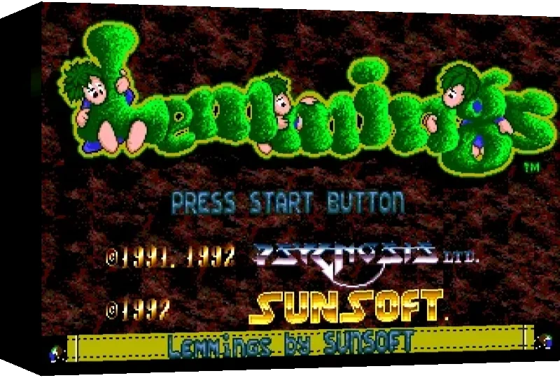 Lemmings — box-3D (WOR)
