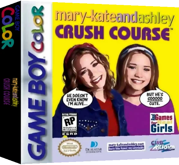 Mary-Kate and Ashley - Crush Course — box-3D (US)
