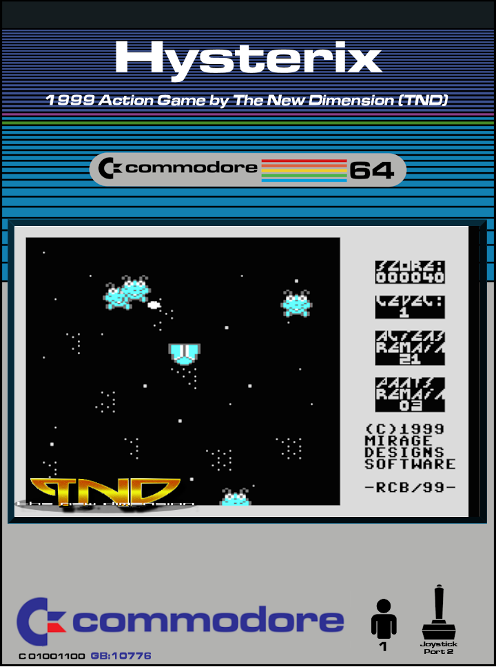 Hysterix box art
