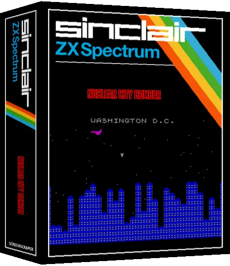 Nuclear City Bomber — box-3D (SS)