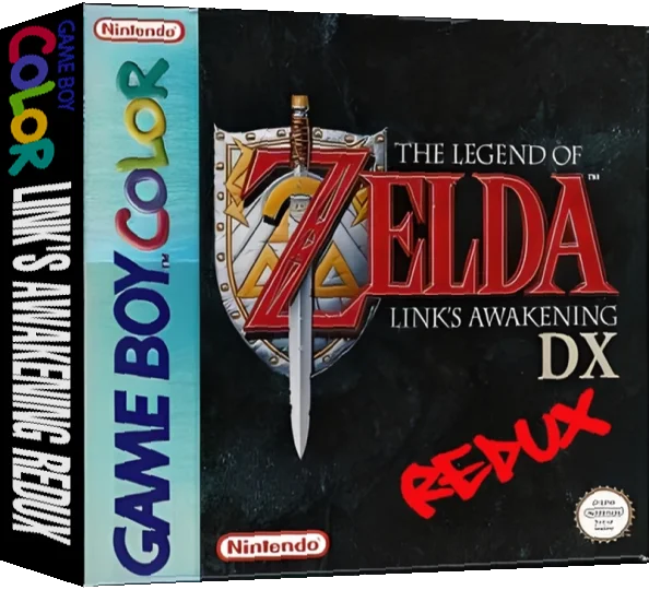 Link's Awakening Redux — box-3D (WOR)