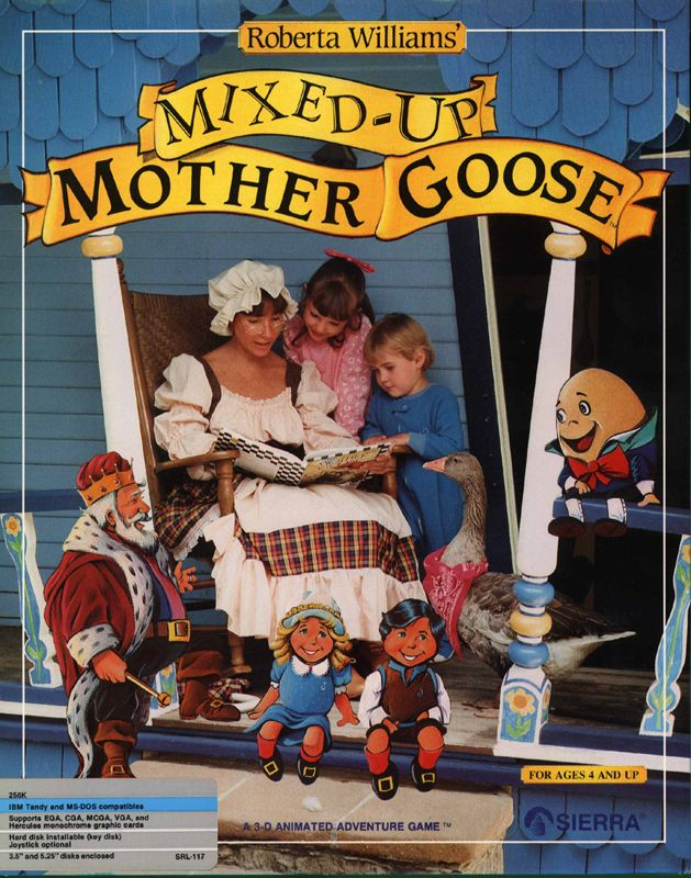 Roberta Williams' Mixed-Up Mother Goose box art