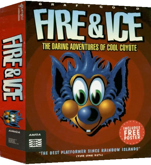 Fire & Ice - The Daring Adventures of Cool Coyote — box-3D (EU)