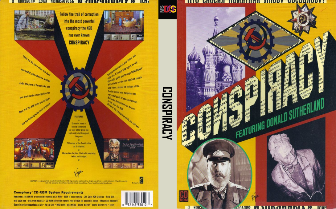Conspiracy — box-texture (US)