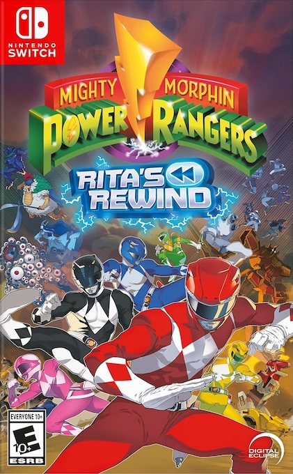 Mighty Morphin Power Rangers - Rita's Rewind box art