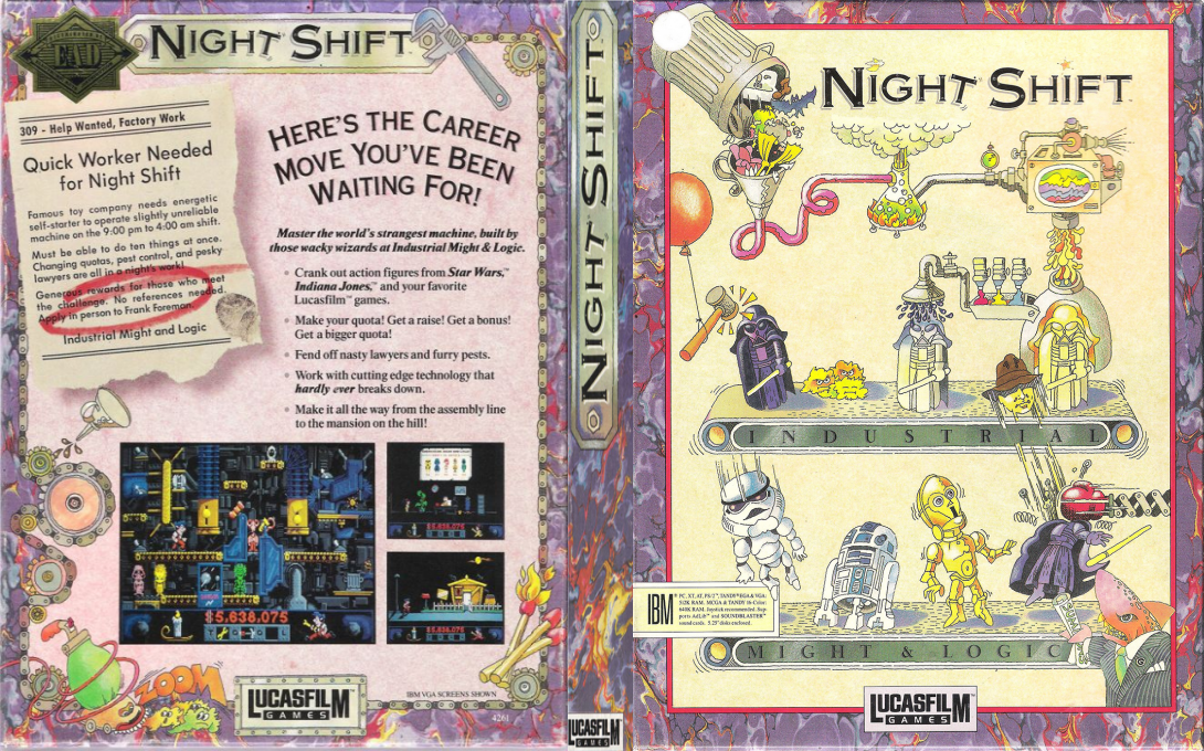 Night Shift — box-texture (US)