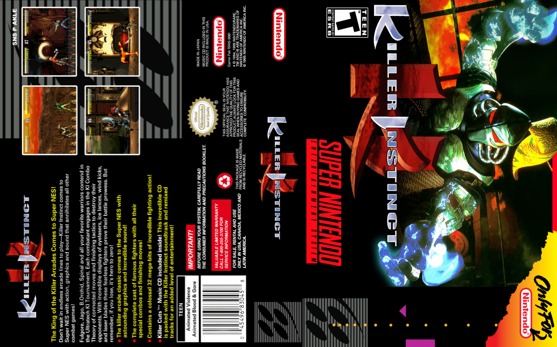 Killer Instinct — box-texture (US)