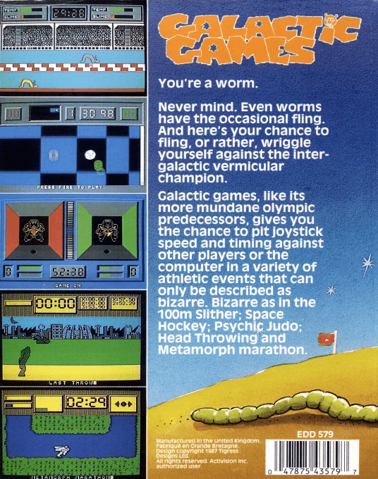 Galactic Games — box-2D-back (EU)